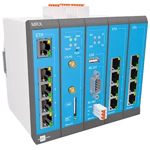 The modular design of the INSYS icom MRX router is not only convincing due to flexible expansion options, extensive routing functions and high IT security, but is also future-proof and ideally suited for individual requirements.